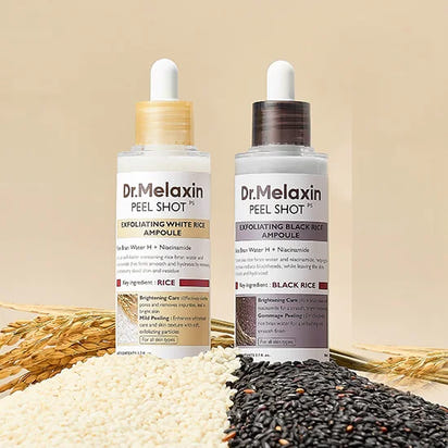 Korean Original Dr. Melaxin Rice Exfoliating Essence Hydrating Pore Shrinking Serum Facial Moisturizing Soften Korean SkinCare